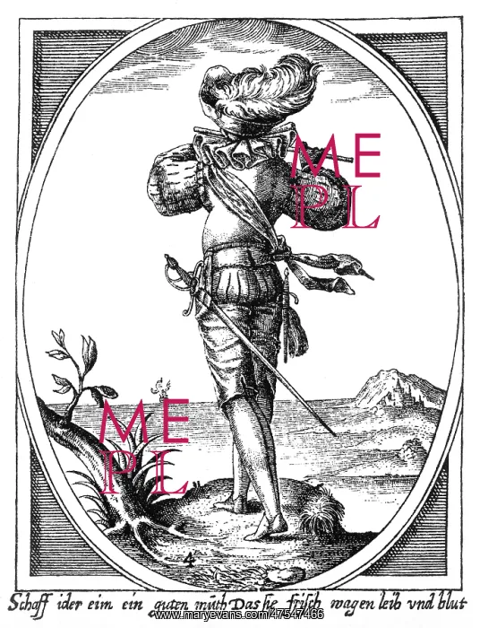 : Fife player, 1598 : Fife player, 1598