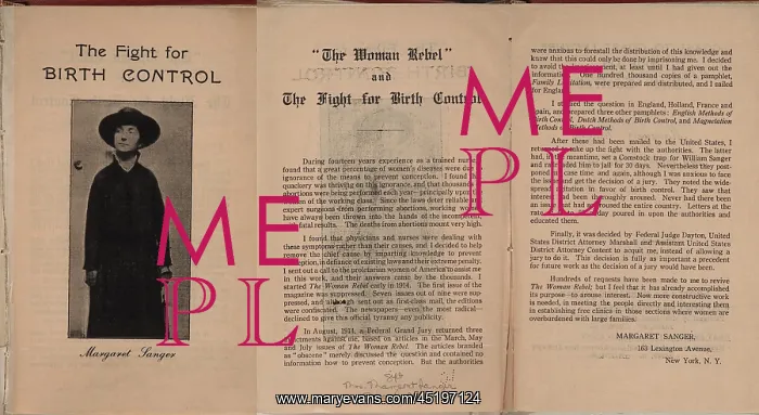: THE FIGHT FOR BIRTH CONTROL, a pamphlet ? : THE FIGHT FOR BIRTH CONTROL, a pamphlet ?