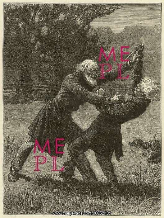 : A fight between two elderly gentlemen ensues : A fight between two elderly gentlemen ensues