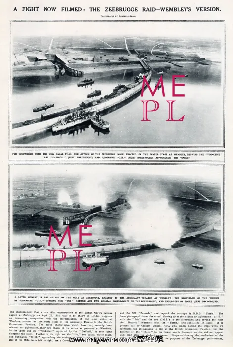 : A Fight Now Filmed, the Zeebrugge raid - Wembley's version : A Fight Now Filmed, the Zeebrugge raid - Wembley's version