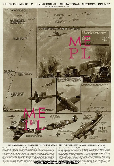 : Fighter bombers v. dive bombers by G. H. Davis : Fighter bombers v. dive bombers by G. H. Davis