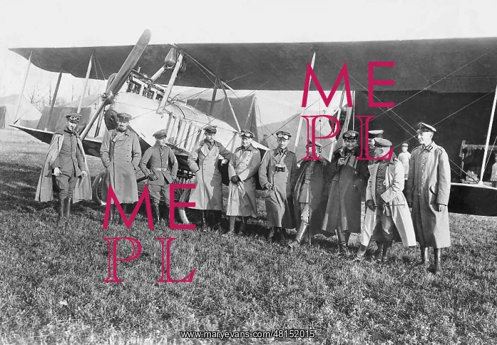 : Fighter pilot air base near Reims, 1915 : Fighter pilot air base near Reims, 1915
