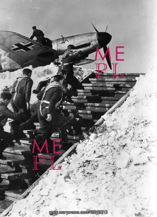 : Fighter pilots on the way to their planes : Fighter pilots on the way to their planes