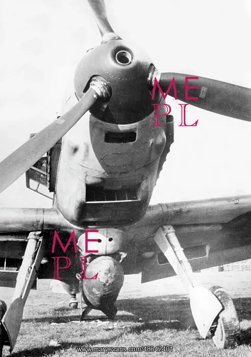 : Fighter plane Messerschmitt Me 109, 1940 : Fighter plane Messerschmitt Me 109, 1940