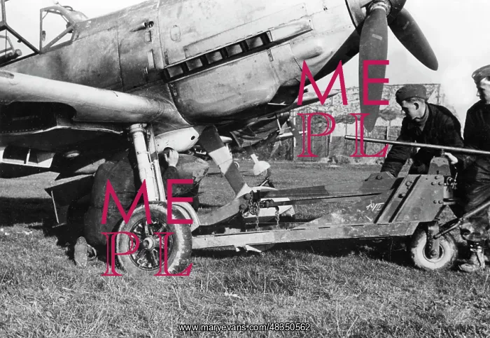 : Fighter plane Messerschmitt Me 109, 1940 : Fighter plane Messerschmitt Me 109, 1940