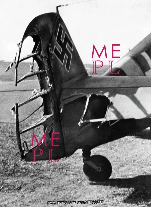 : Fighter plane Messerschmitt Me 109, 1942 : Fighter plane Messerschmitt Me 109, 1942