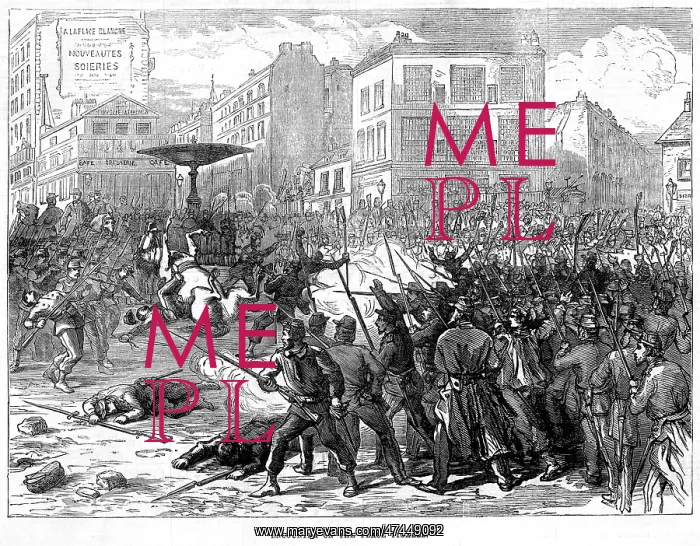: Fighting at Pigalle 1871 : Fighting at Pigalle 1871