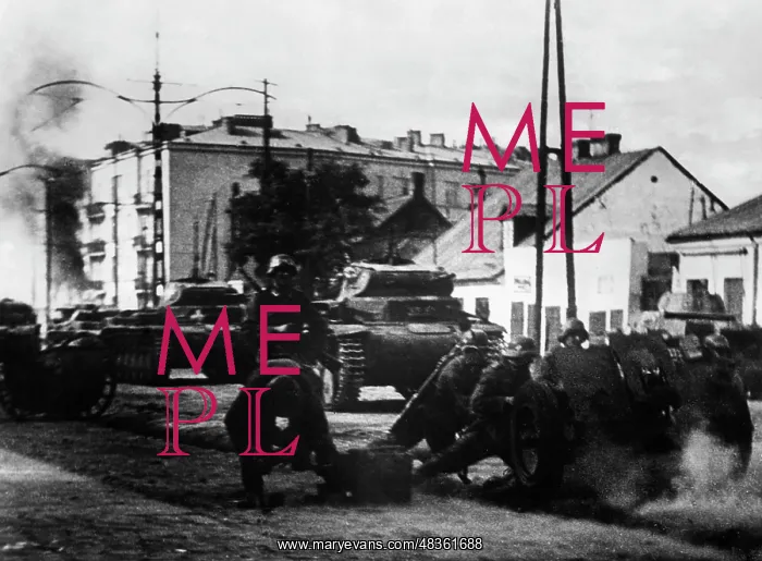 : Fighting in Warsaw, 1939 : Fighting in Warsaw, 1939