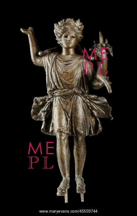 : Figure with corn of abundance. 1st c. Probably : Figure with corn of abundance. 1st c. Probably