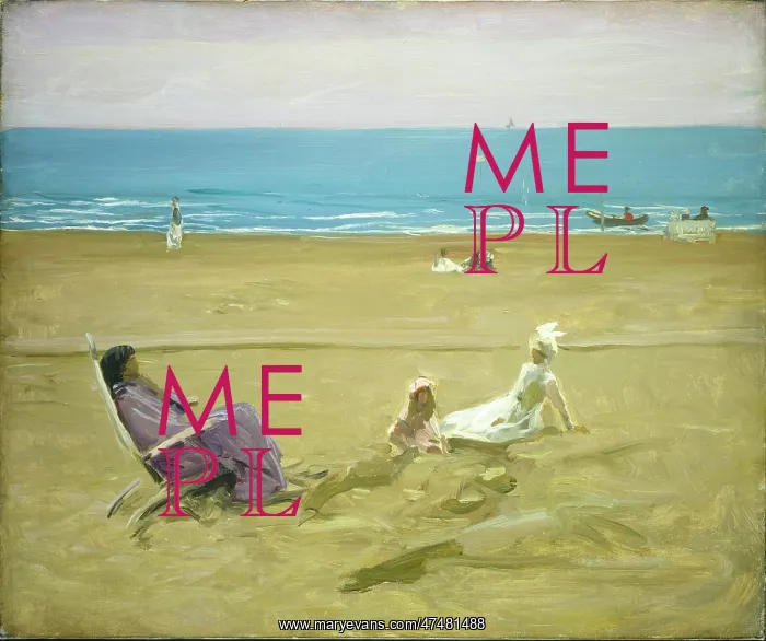 : Figures on a Beach : Figures on a Beach