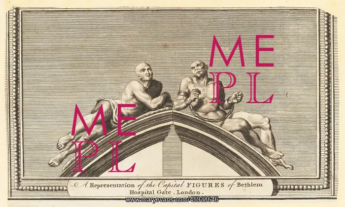 : Figures of Melancholy and Raving Madness at Bedlam : Figures of Melancholy and Raving Madness at Bedlam