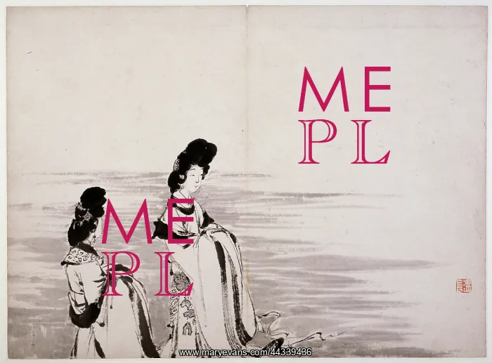  : Figures of two women