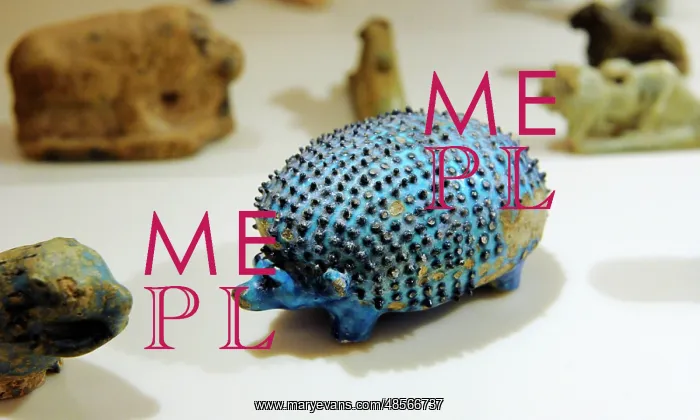 : Figurine of a hedgehog. Egypt : Figurine of a hedgehog. Egypt