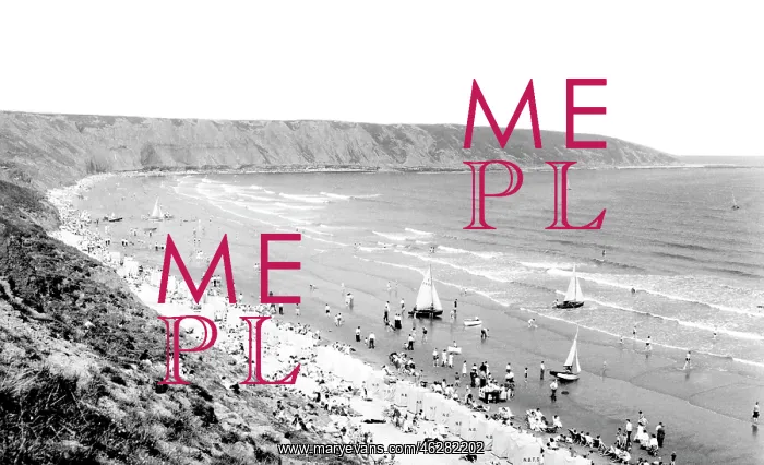  : Filey, on the Beach c1950