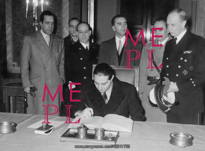 : Filippo Anfuso, 1945 : Filippo Anfuso, 1945