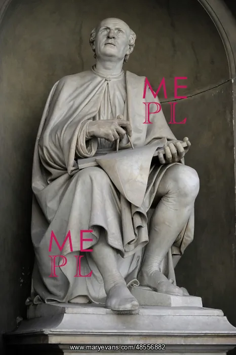 : Filippo Brunelleschi (1377-1446). Statue : Filippo Brunelleschi (1377-1446). Statue
