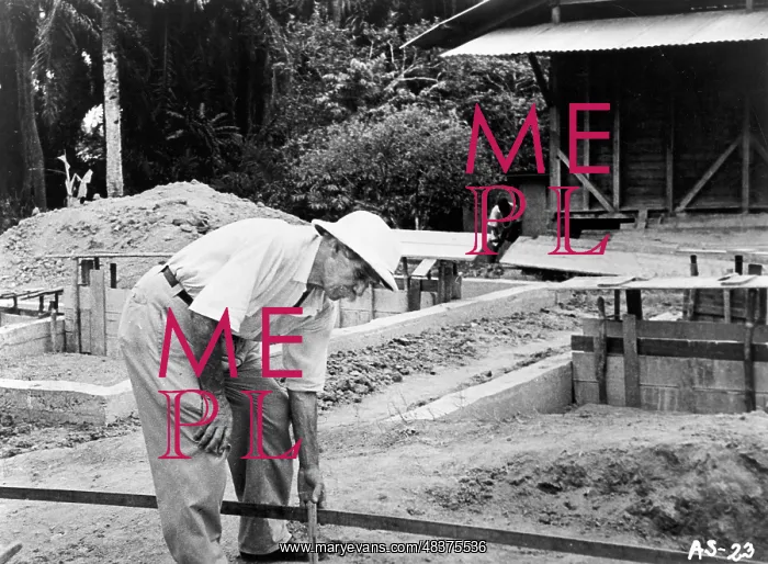 : Still from the film Albert Schweitzer, 1967. Albert : Still from the film Albert Schweitzer, 1967. Albert