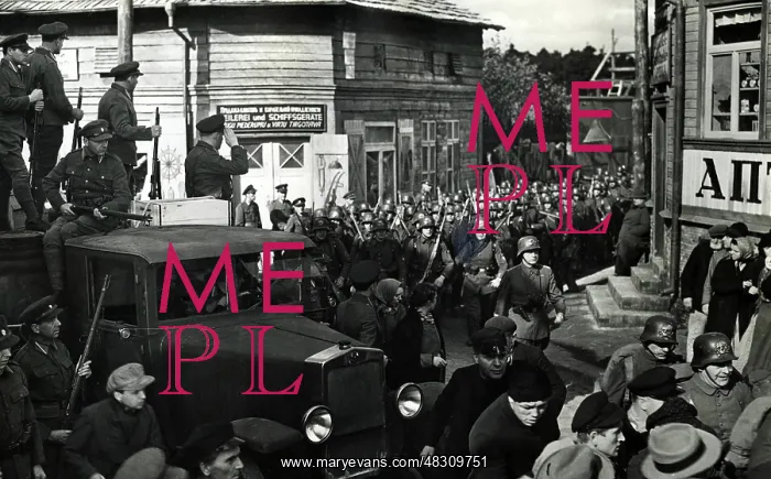  : Film scene from Men without a Fatherland