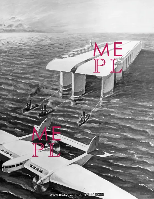 : Film set of F.P.1 Doesn't Answer, 1932 : Film set of F.P.1 Doesn't Answer, 1932