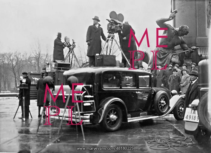 : Filming in Berlin, 1930 : Filming in Berlin, 1930
