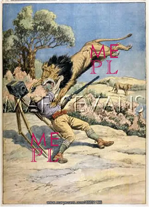 : FILMING IN KENYA 1914 : FILMING IN KENYA 1914