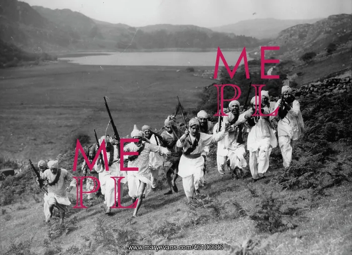  : Filming of Kipling's film THE DRUM