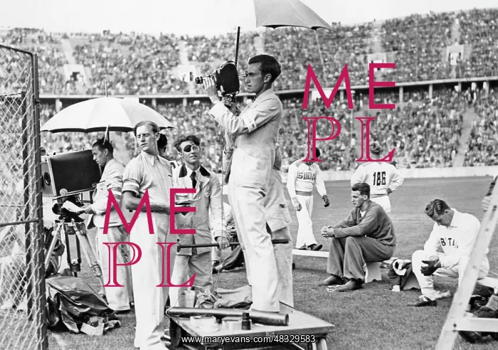 : Filming at the Olympic Games, 1936 : Filming at the Olympic Games, 1936
