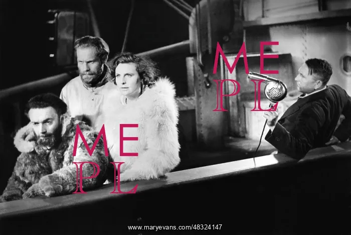 : Filming of SOS Iceberg, 1933 : Filming of SOS Iceberg, 1933