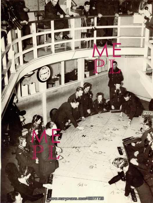 : Filter Room at Headquarters Fighter Command : Filter Room at Headquarters Fighter Command