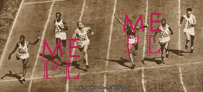 : The final of the 100 Metres, 1948 London Olympics : The final of the 100 Metres, 1948 London Olympics