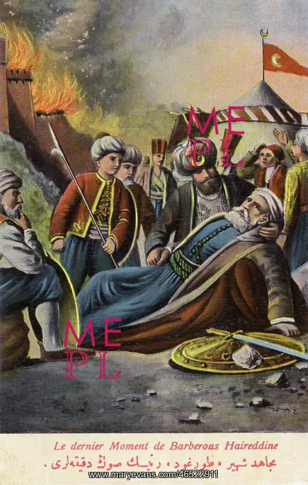 : The final moments of Hayreddin Barbarossa, Ottoman Admiral : The final moments of Hayreddin Barbarossa, Ottoman Admiral