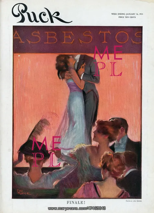 : Finale!. Illustration shows a man and a woman embracing on a stage beneath : Finale!. Illustration shows a man and a woman embracing on a stage beneath