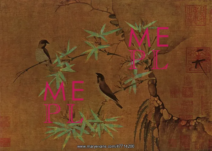  : Finches on Bamboo