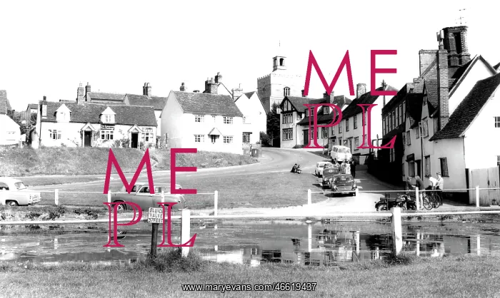  : Finchingfield, the Green c1965