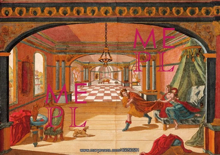 : fine arts, graphic, Potiphars Weib (Potiphar`s : fine arts, graphic, Potiphars Weib (Potiphar`s