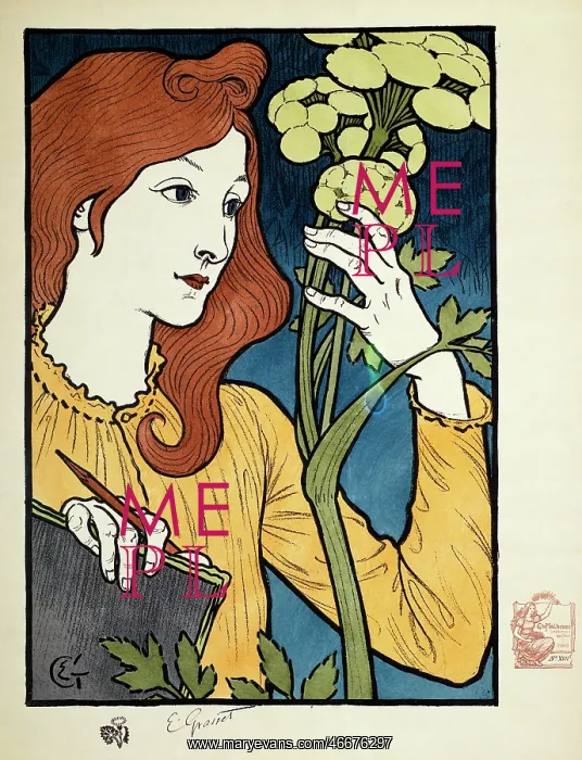 : fine arts, Grasset, Eugene (1845 - 1917), graphic : fine arts, Grasset, Eugene (1845 - 1917), graphic