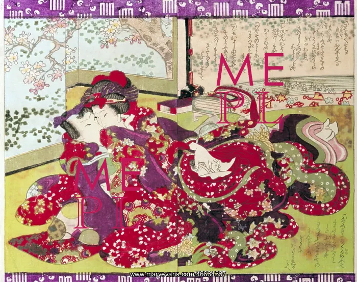 : fine arts, Japan, graphic, the foreplay, colour : fine arts, Japan, graphic, the foreplay, colour