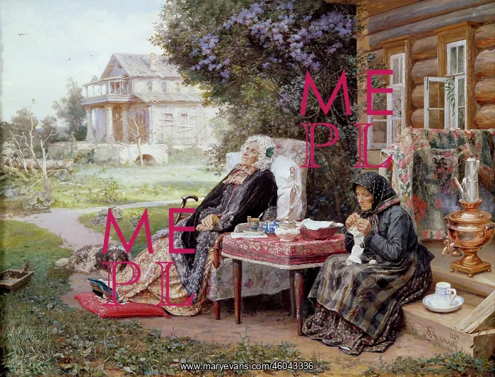  : fine arts, Kunst, Maximov, Vassily Maximovich