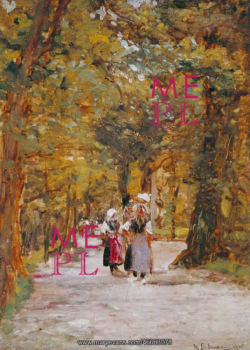 : fine arts, Liebermann, Max, (1847 - 1935), painting : fine arts, Liebermann, Max, (1847 - 1935), painting