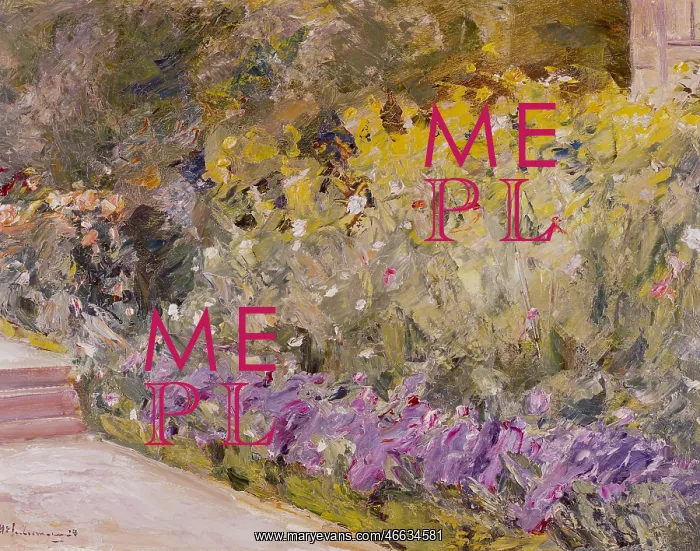  : fine arts, Liebermann, Max, (1847 - 1935), painting