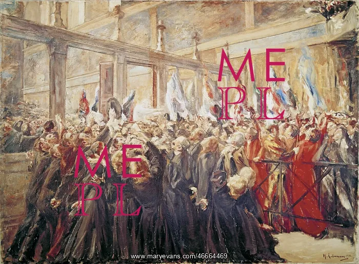 : fine arts, Liebermann, Max, (1847 - 1935), painting : fine arts, Liebermann, Max, (1847 - 1935), painting