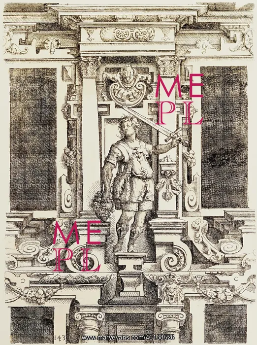 : fine arts, Mannerism, etching, from Architectura : fine arts, Mannerism, etching, from Architectura
