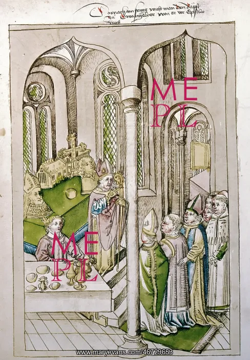 : fine arts, middle ages, miniature, Council of : fine arts, middle ages, miniature, Council of