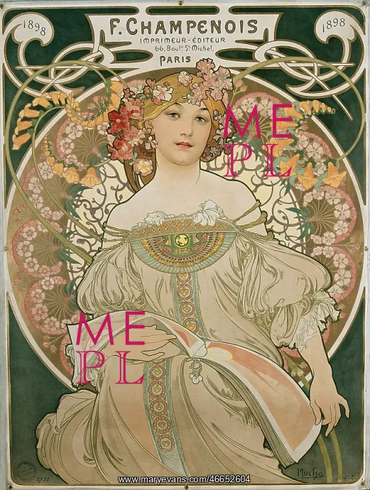 : fine arts, Mucha, Alphonse (24.8.1860 - 14.7.1939) : fine arts, Mucha, Alphonse (24.8.1860 - 14.7.1939)