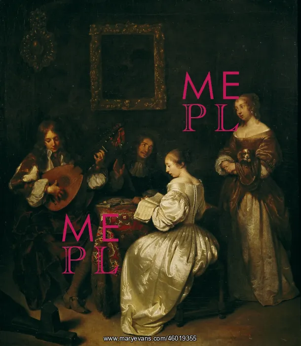 : fine arts, Netscher, Caspar, (1639 - 1684), painting : fine arts, Netscher, Caspar, (1639 - 1684), painting