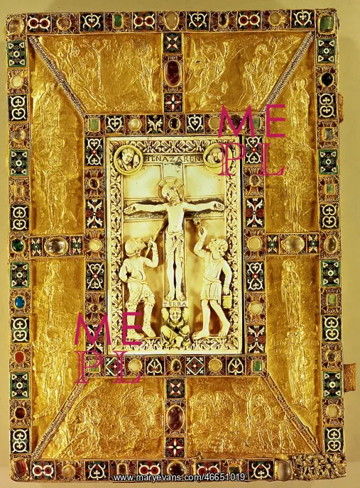 : fine arts, religious art, Books of Gospels, Echternach : fine arts, religious art, Books of Gospels, Echternach