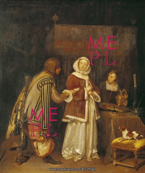 : fine arts, Terborch, Gerard (1617 - 1681), painting : fine arts, Terborch, Gerard (1617 - 1681), painting