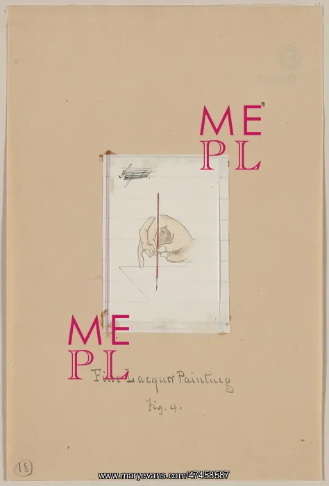 : Fine lacquer painting, fig. 4 : Fine lacquer painting, fig. 4