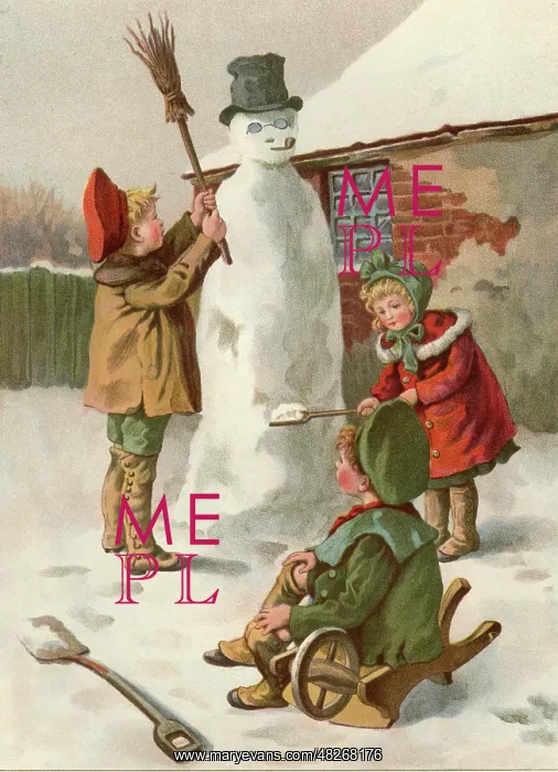  : Finishing Touches to the Snowman