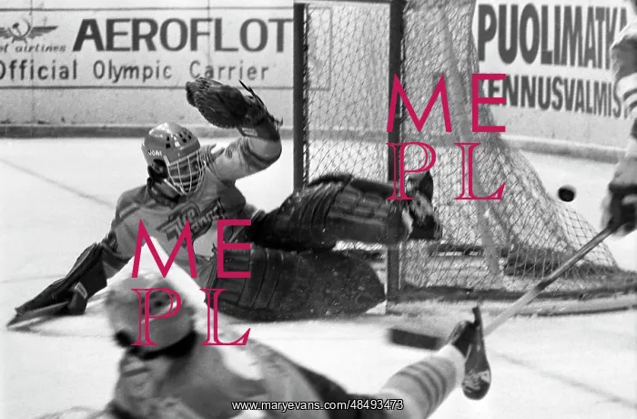 : Finland vs Sweden ice hockey match, 1977 : Finland vs Sweden ice hockey match, 1977